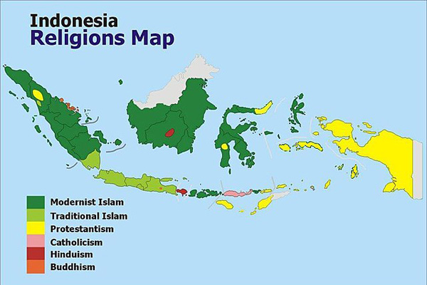 indonesia religione